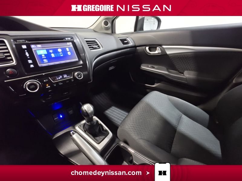 2015 Honda Civic Grey Blainville - photo #23