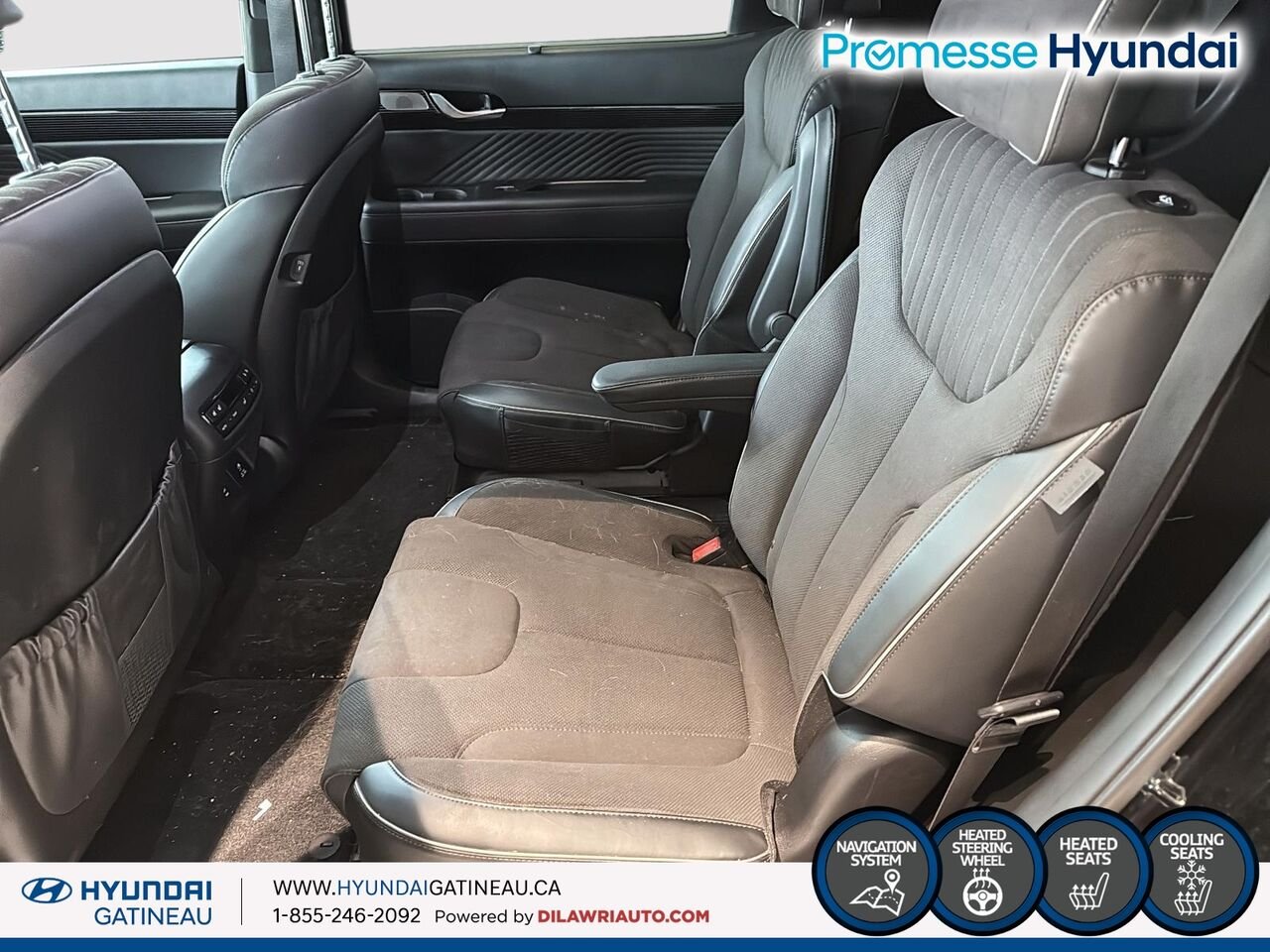 Hyundai Palisade Ultimate Calligraphy *** BLACK EDITION , toute equipe , bas millage *** 2025 Noir Ottawa & Gatineau - photo #7