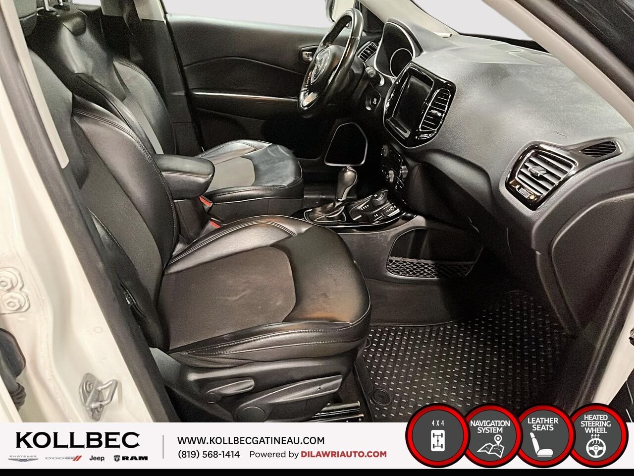 Jeep Compass 25571 | NORTH AWD 2020 Blanc Gatineau - photo #18