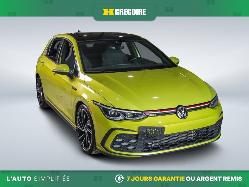 2022 Volkswagen Golf GTI 2022 Yellow