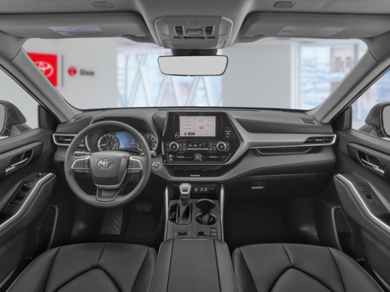 2024 Toyota Highlander XLE AWD / CLEAN CARFAX / HEATED SEATS / MOONROOF / ALLOY WHEELS / CARPLAY AND ANDROID AUTO Black Mississauga - photo #6