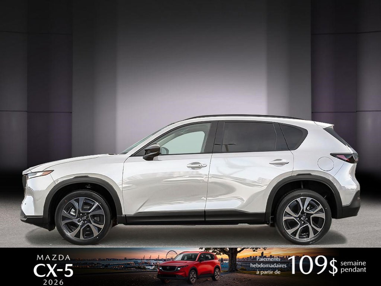 Mazda CX-5 JM3KMBHA3T0118111 2026 Blanc rhodium métallisé Mirabel - photo #2
