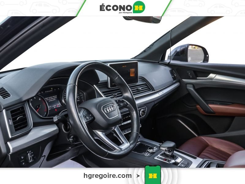 Audi Q5 723088 | Progressiv AWD AUTO A/C CUIR TOIT NAV MAGS CAM REC 2018 Noir Laval - photo #9