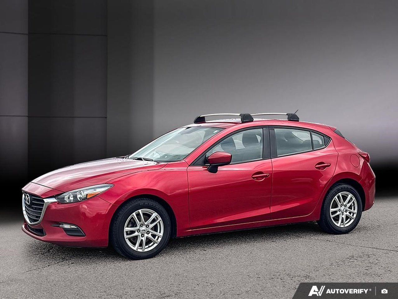 Mazda Mazda3 JM1BN1K79H1121688 2017 Rouge Mirabel - photo #0