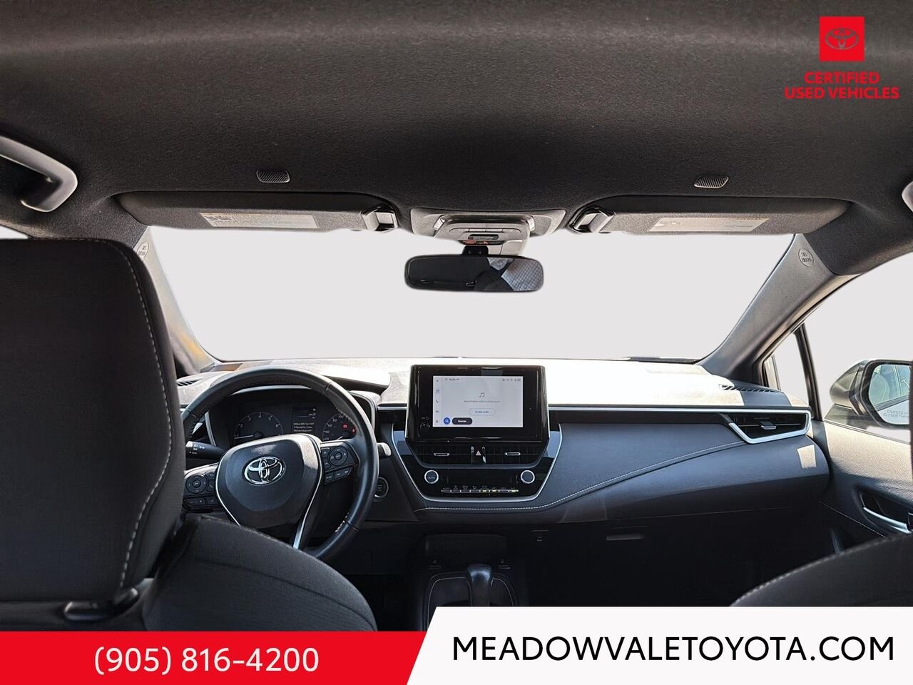 2023 Toyota Corolla Hatchback One owner, Low KM's, Alloy Wheels, Back up Camera Classic Silver Metallic Mississauga - photo #17