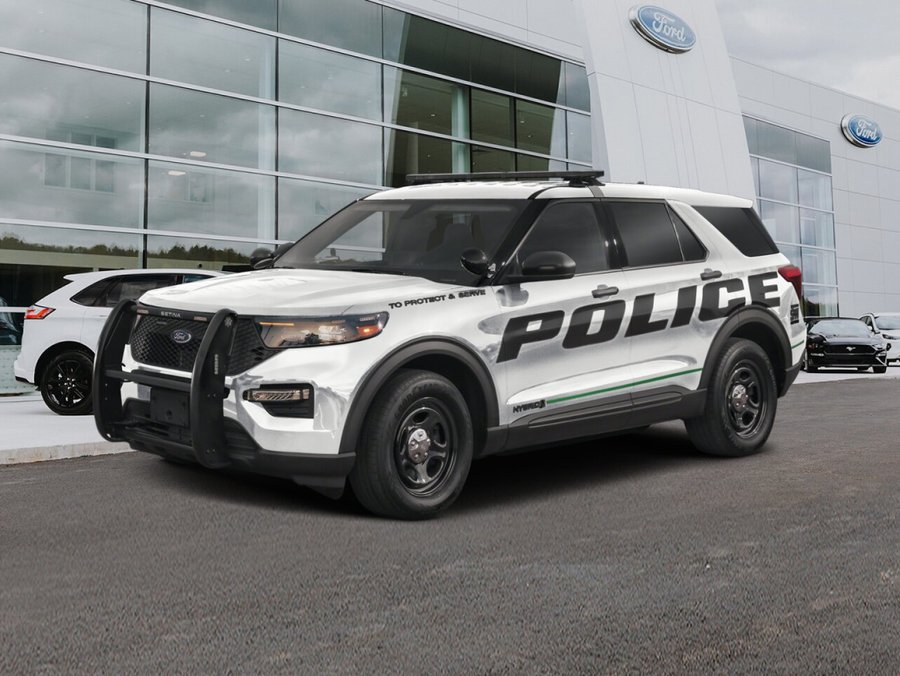 Ford Police Interceptor utilitaire 2025 2025 Blanc Oxford