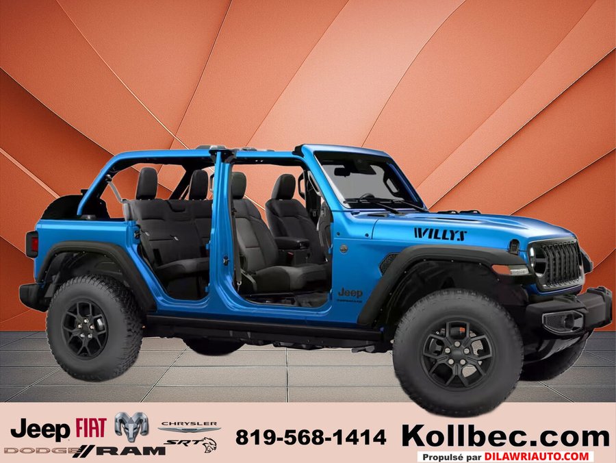 2026 JEEP Wrangler Hydro Blue Pearl