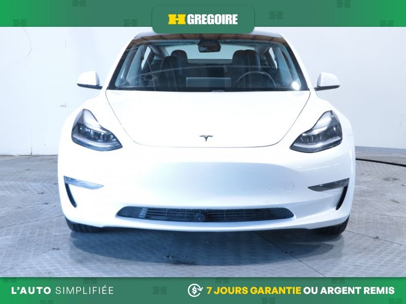 Tesla Model 3 821918 | Standard Range Plus AUTO AC CUIR TOIT NAV CAM RECU 2021 Blanc Laval - photo #1