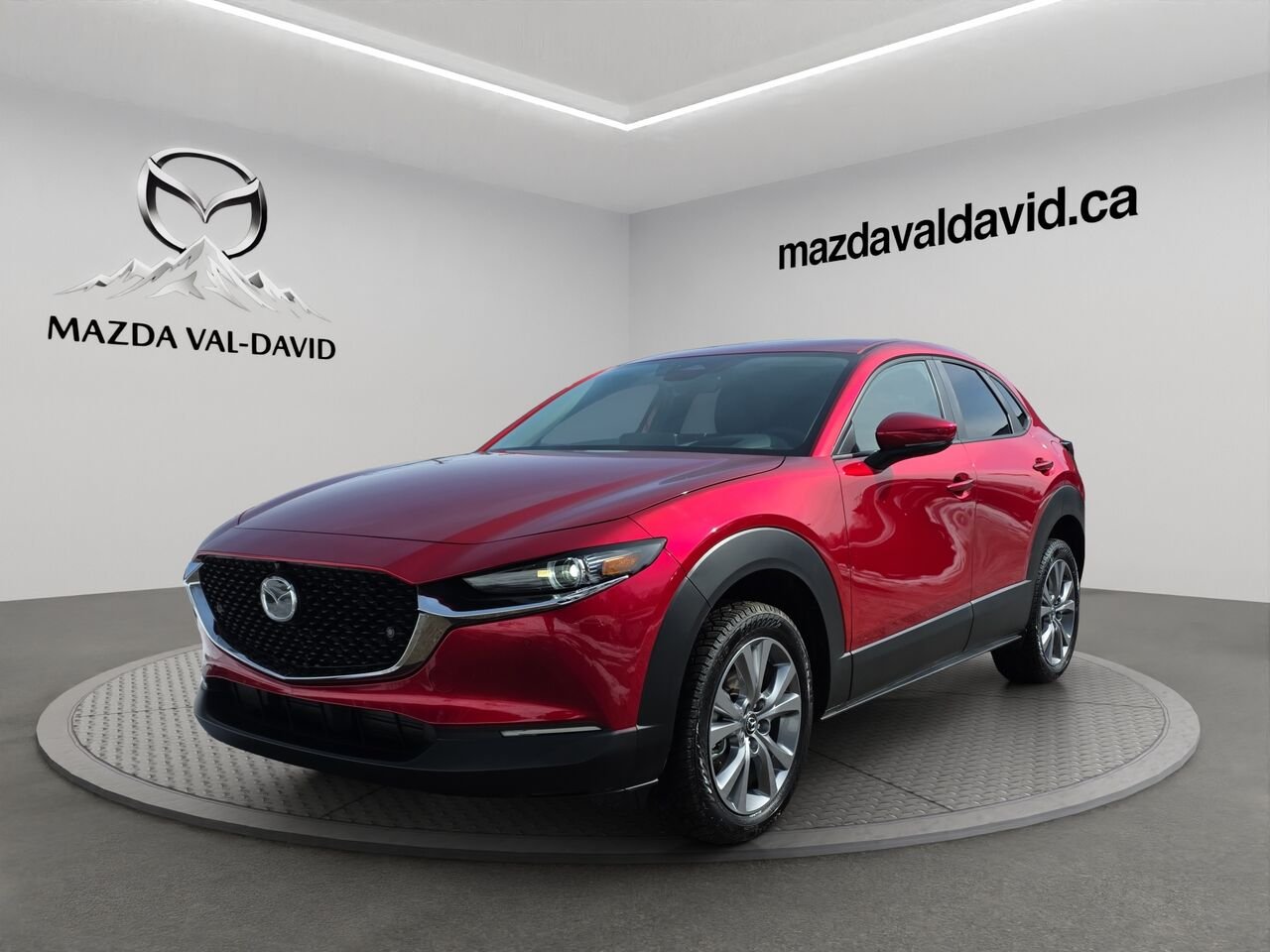 2026 Mazda CX-30 GT, awd, toit ouvrant, Écran 360 degré, Navigation, chargeur sans fil pour cellulaire Soul Red Crystal Metallic Val-David - photo #1