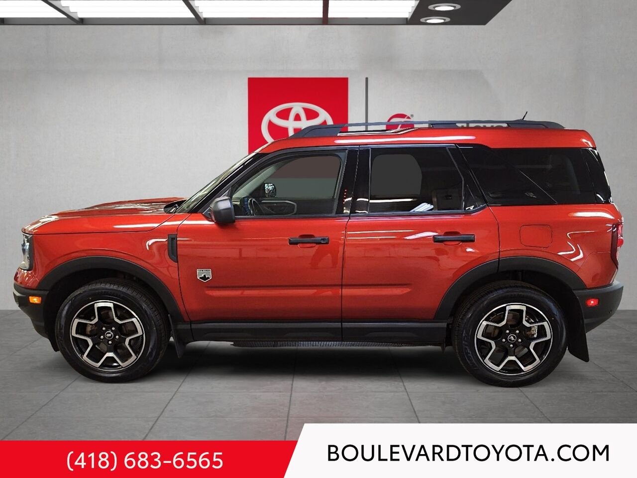 2023 Ford Bronco Sport 99420A-55 | BIG BEND 4x4 Orange Québec - photo #6