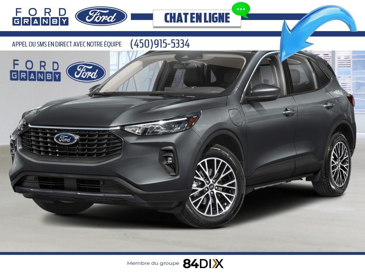 2025 Ford Escape Carbonized Grey Metallic Granby - photo #0