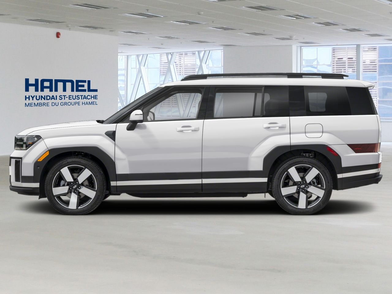 Hyundai Santa Fe Hybrid 2026 BLANC CRÈME(WW2-PCR)-BRUN PECAN Saint-Eustache - photo #1