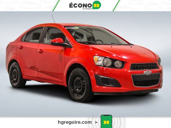 2015 Chevrolet Sonic 2015 Red