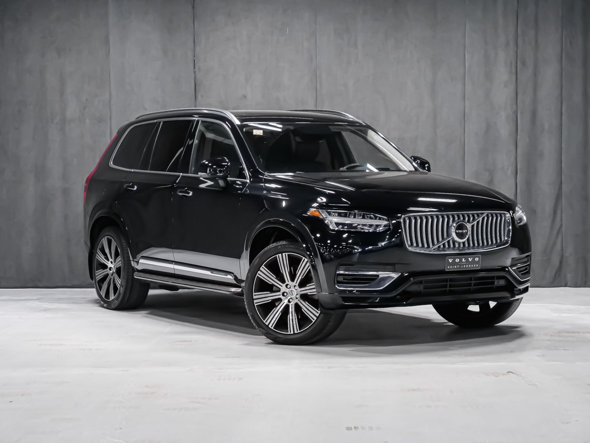 Volvo XC90 Recharge T8 INSCRIPTION CLIMAT ADVANCED BOWERS 2022 Noir Montréal - photo #1