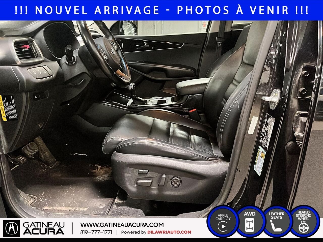 Kia Sorento EX Turbo AWD 2018 Noir Ottawa & Gatineau - photo #9