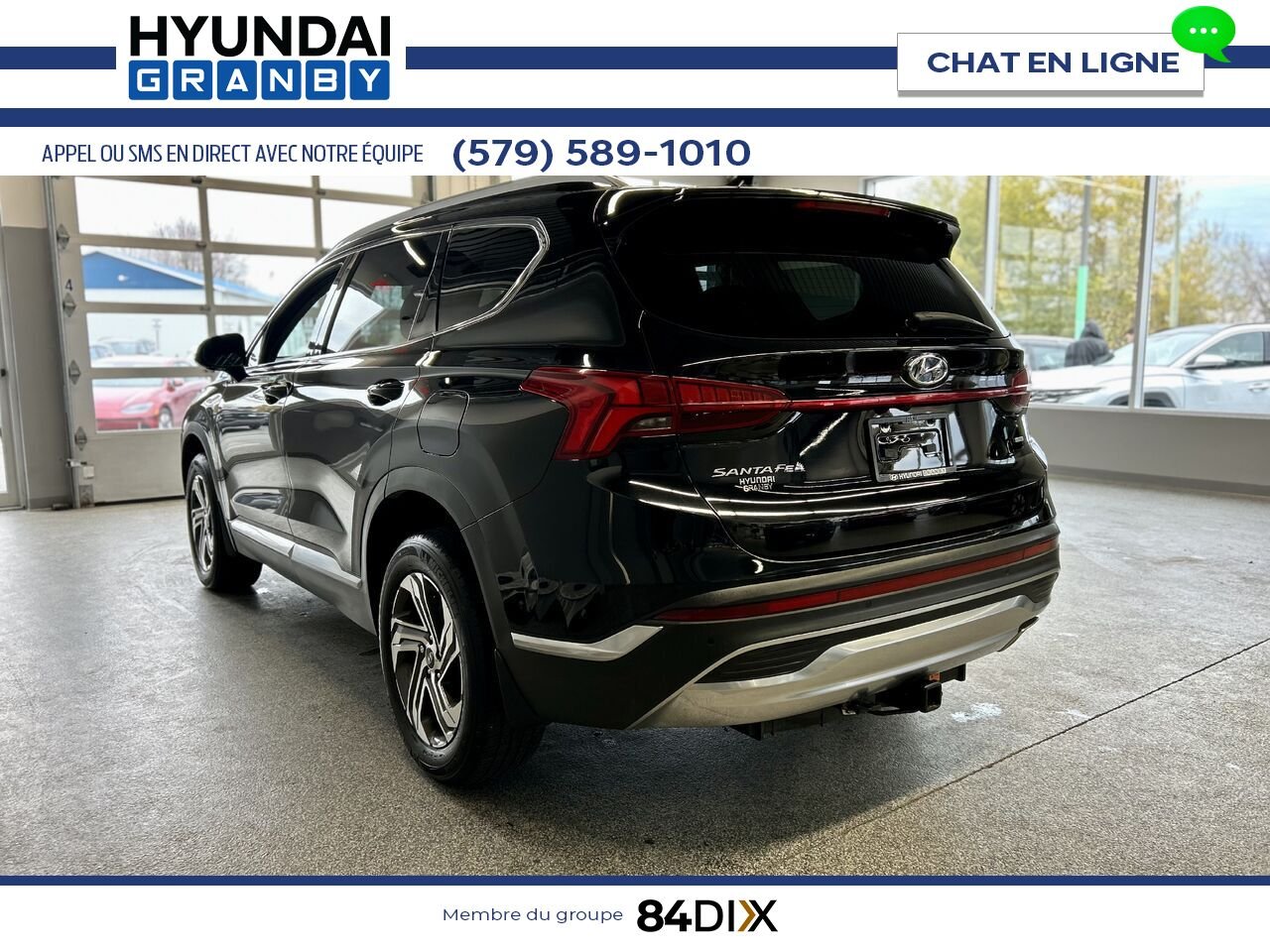 Hyundai Santa Fe 2022 Noir Granby - photo #4