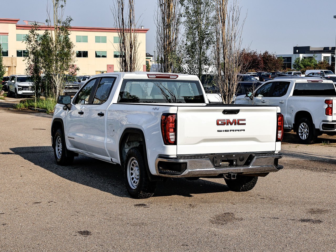 2024 GMC Sierra 1500 4WD Crew Cab 147 Pro White Sherwood Park - photo #10