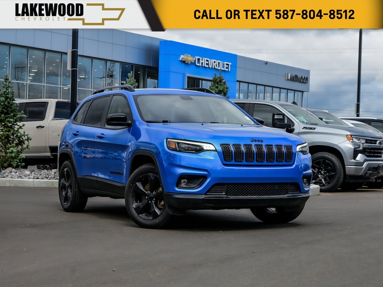 2022 Jeep Cherokee Altitude 4x4 Blue Sherwood Park - photo #0