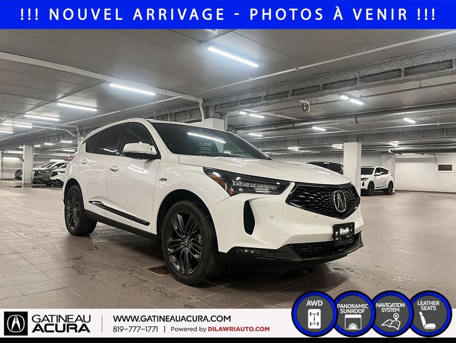 Acura RDX *** UN PROPRIO + CLEAN CARFAX *** 2024 Blanc