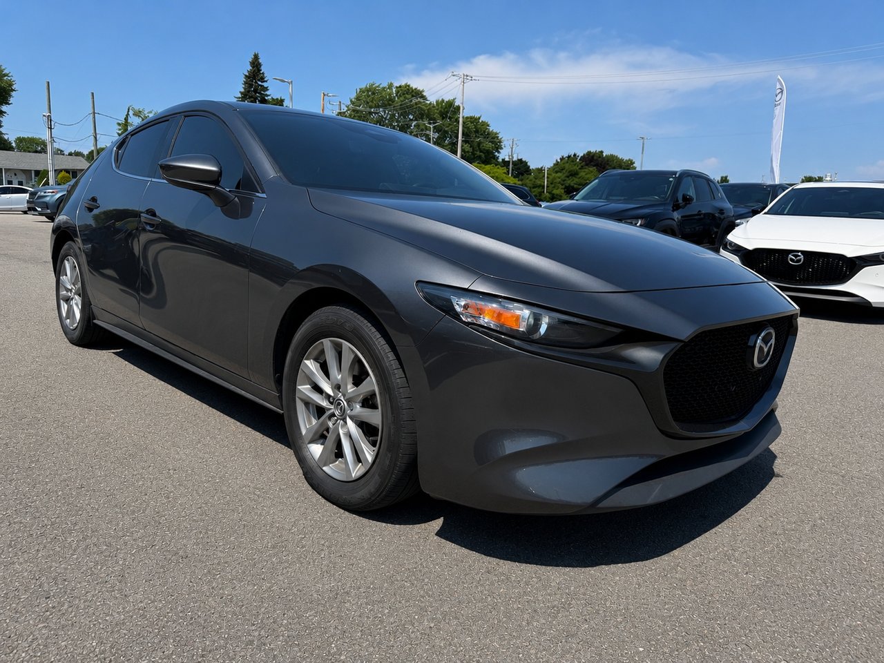 MAZDA 3 sport GS luxury 2024 Gris Châteauguay - photo #3