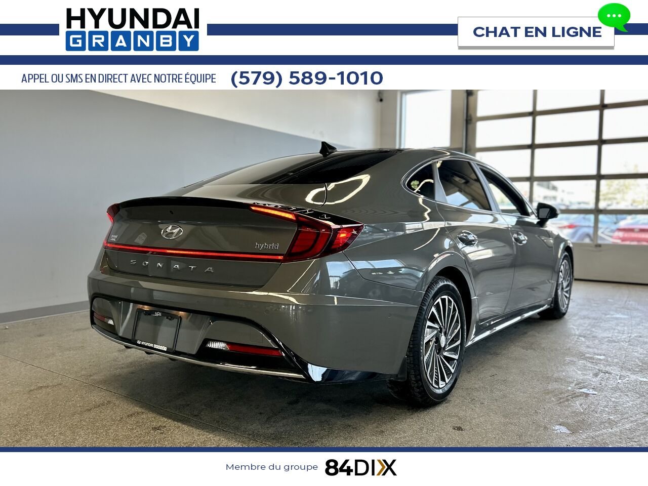 Hyundai Sonata Hybride 2023 Gris Granby - photo #7