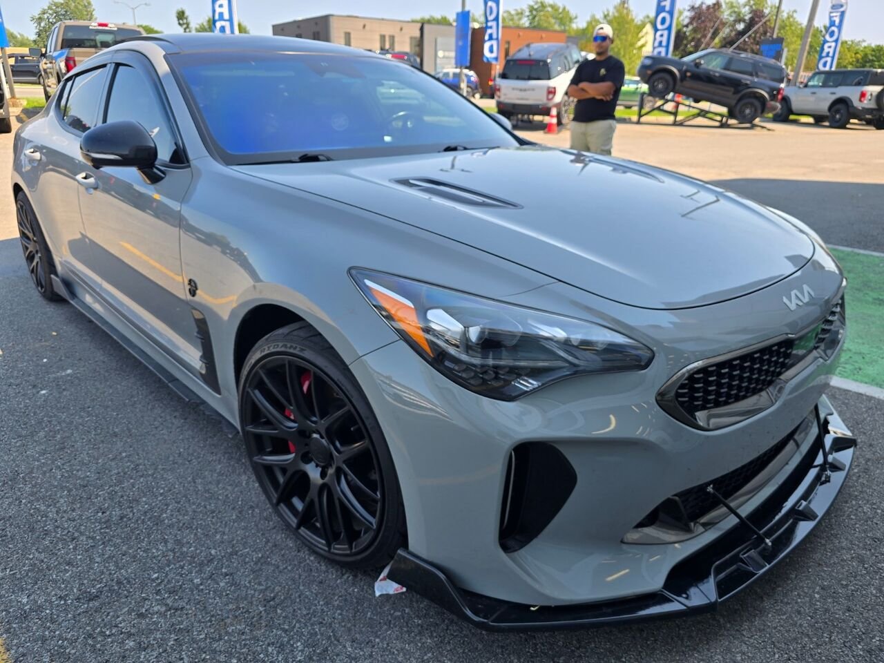 Kia Stinger STINGER 2022 Gris Châteauguay - photo #6