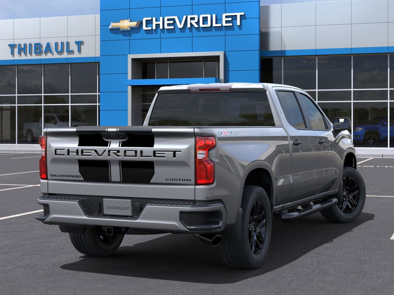 Chevrolet Silverado 1500 Personnalisée 2025 Gris sterling métallisé Granby - photo #3