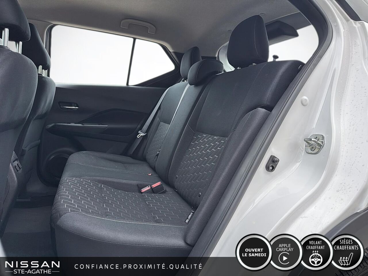 2024 Nissan Kicks SV | BAS KILO | CARPLAY | UN SEUL PROPRIÉTAIRE White Saint-Jérôme - photo #8