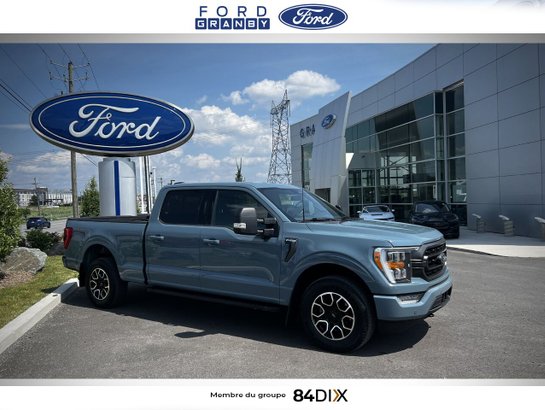 Ford F-150 XLT cabine SuperCrew 4RM caisse de 6,5 pi 2023 Bleu