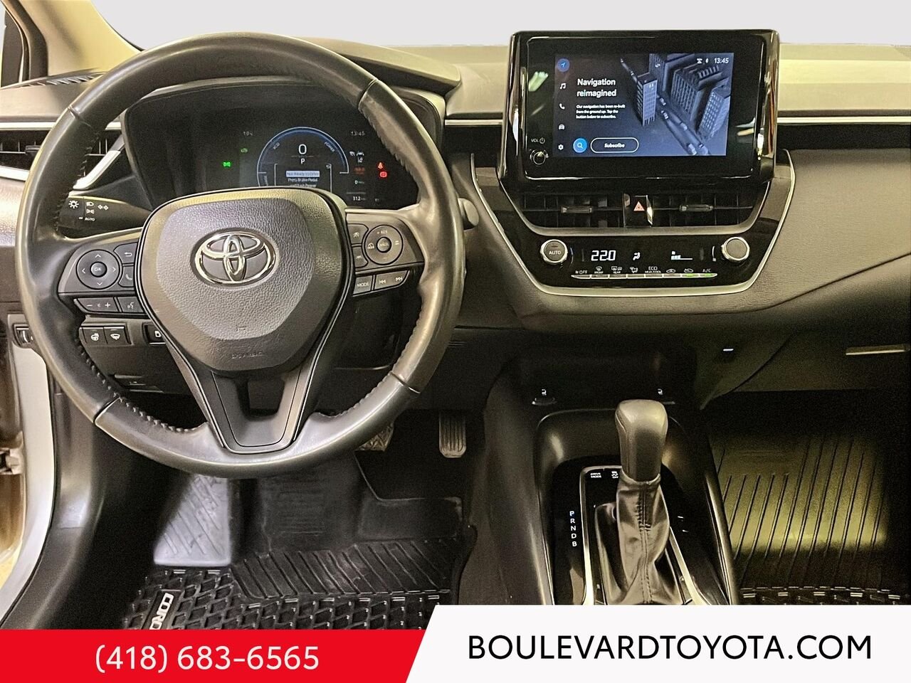 Toyota Corolla 100039A-1 | HYBRIDE LE, AWD 2023 Argent Québec - photo #15