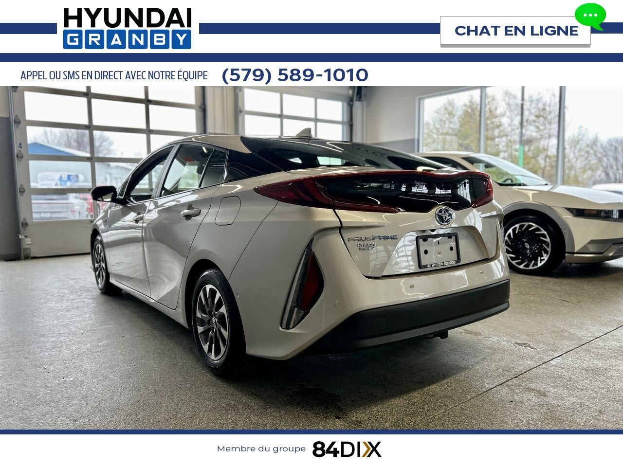2021 TOYOTA Prius Prime Grey Granby - photo #4