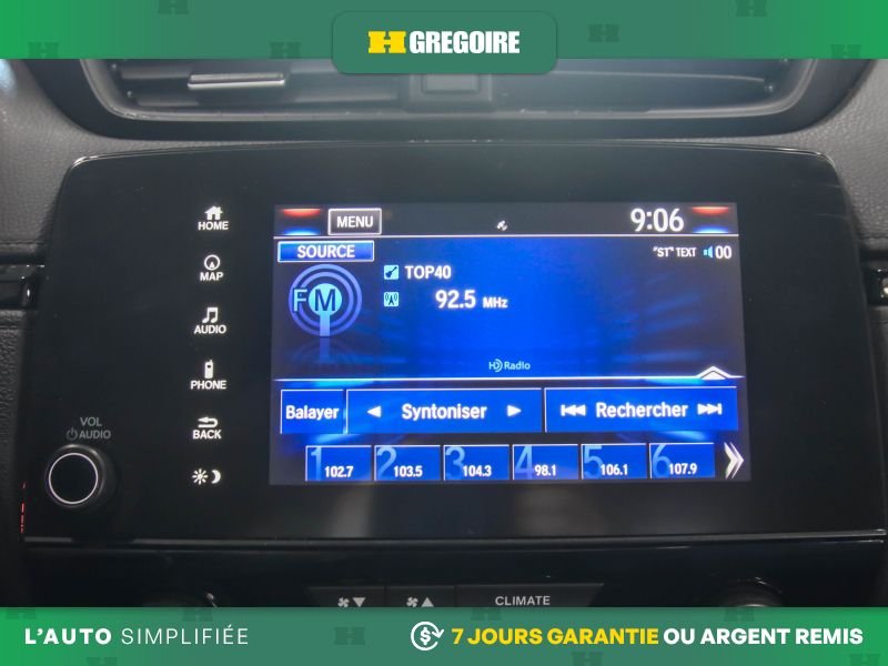 Honda CRV 821158 | Black Edition AWD AUTO A/C MAGS CUIR TOIT NAV CAM 2021 Noir Laval - photo #19