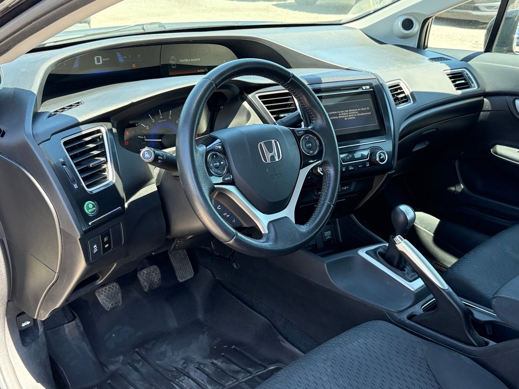 2015 Honda Civic Sedan Black Gatineau - photo #11