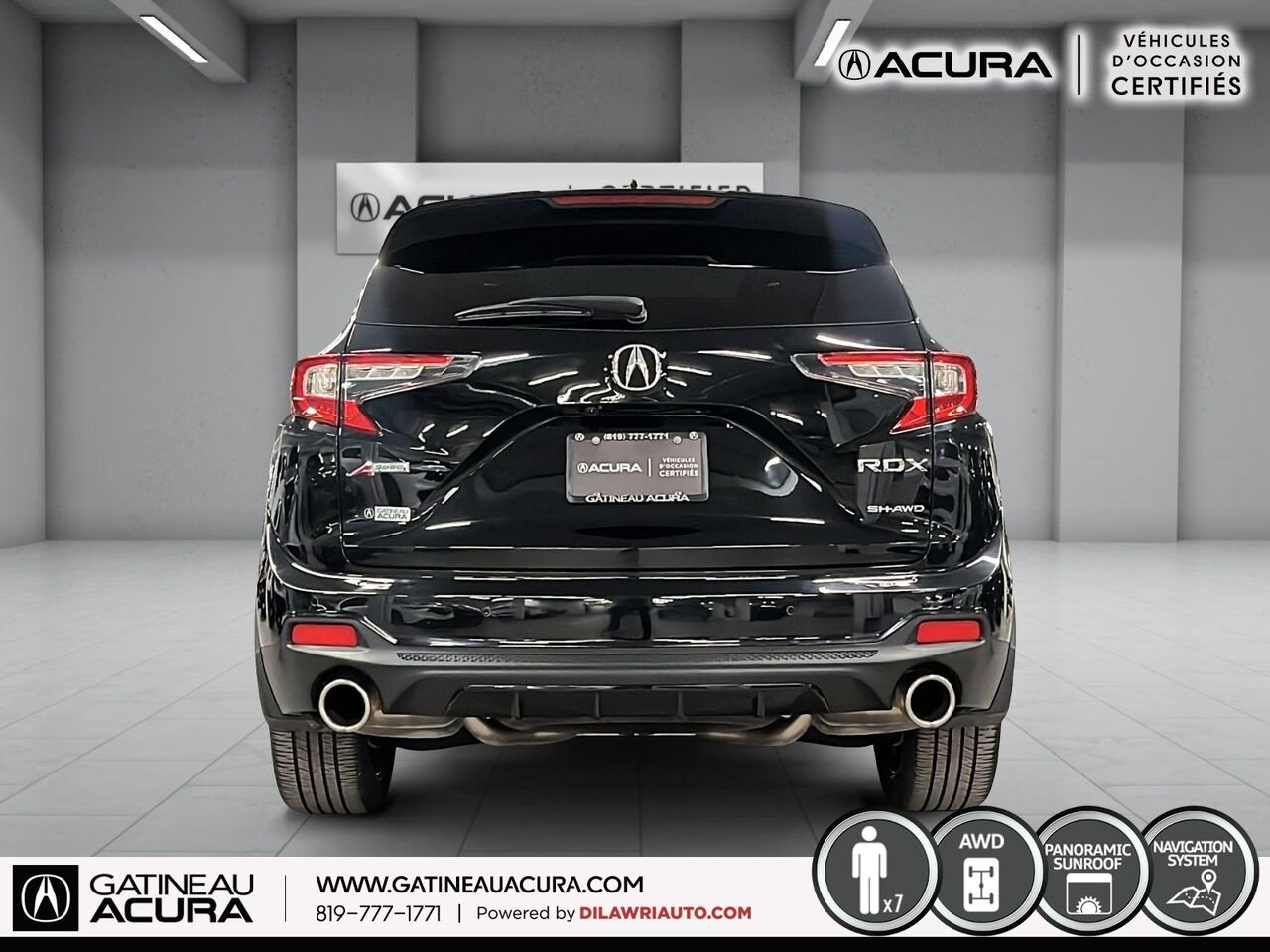 Acura RDX A-Spec SH-AWD 2023 Noir Gatineau - photo #15