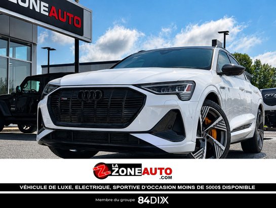 Audi e-tron Sportback 2022 2022 Blanc