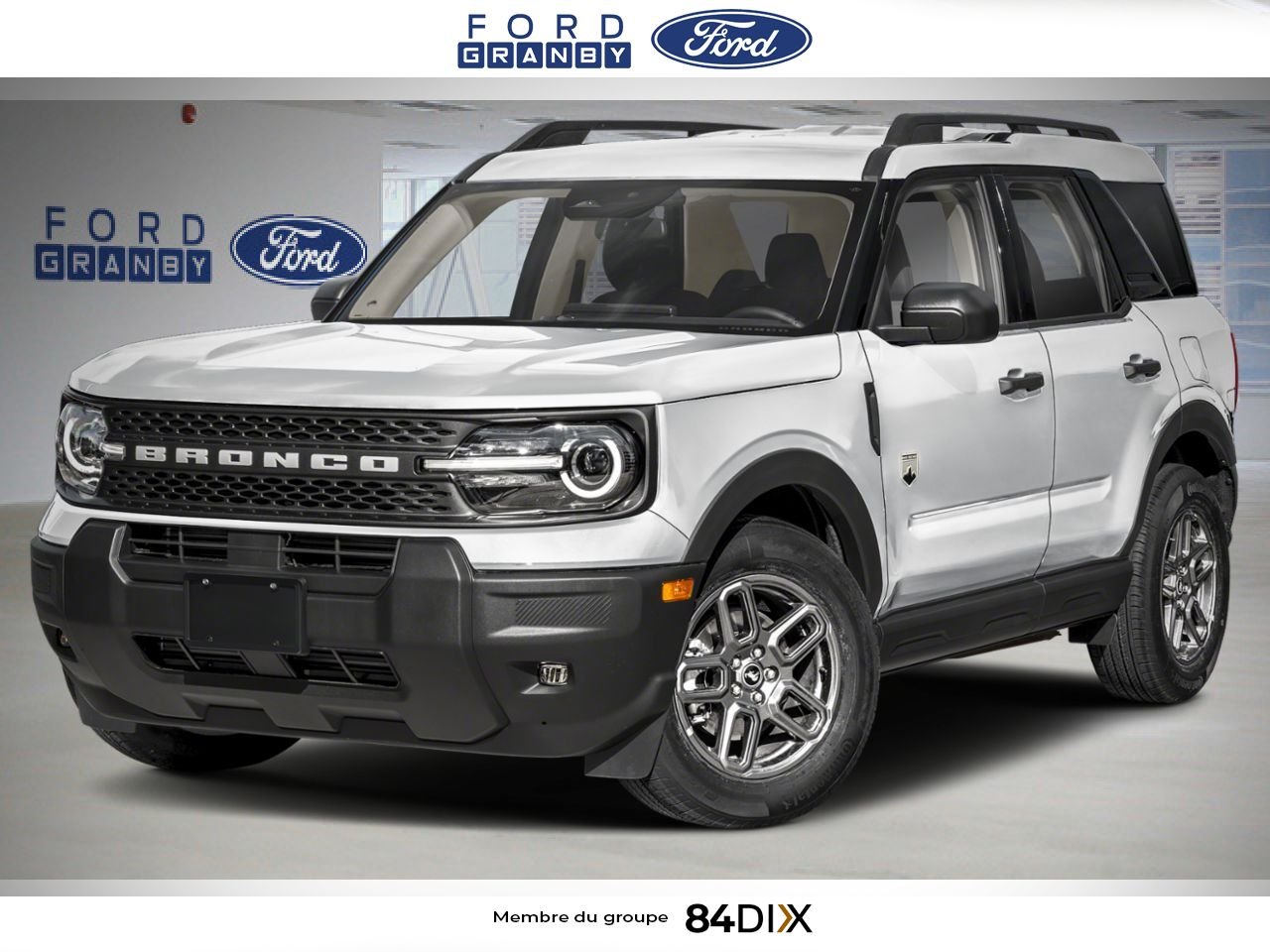 Ford Bronco Sport 2026 Blanc sidéral métallisé Granby - photo #0