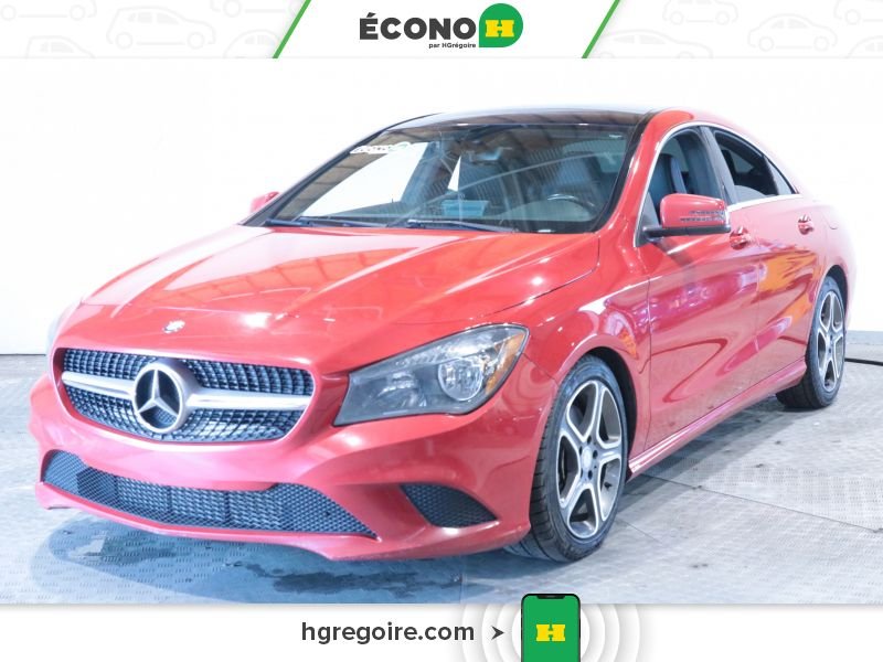 2016 Mercedes Benz CLA Red Blainville - photo #2