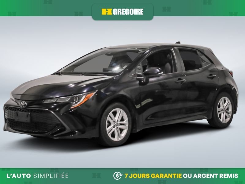 Toyota Corolla 821695 | SE MANUEL A/C NAV GR ELECT MAGS CAM RECUL BLUETOO 2021 Noir Laval - photo #2