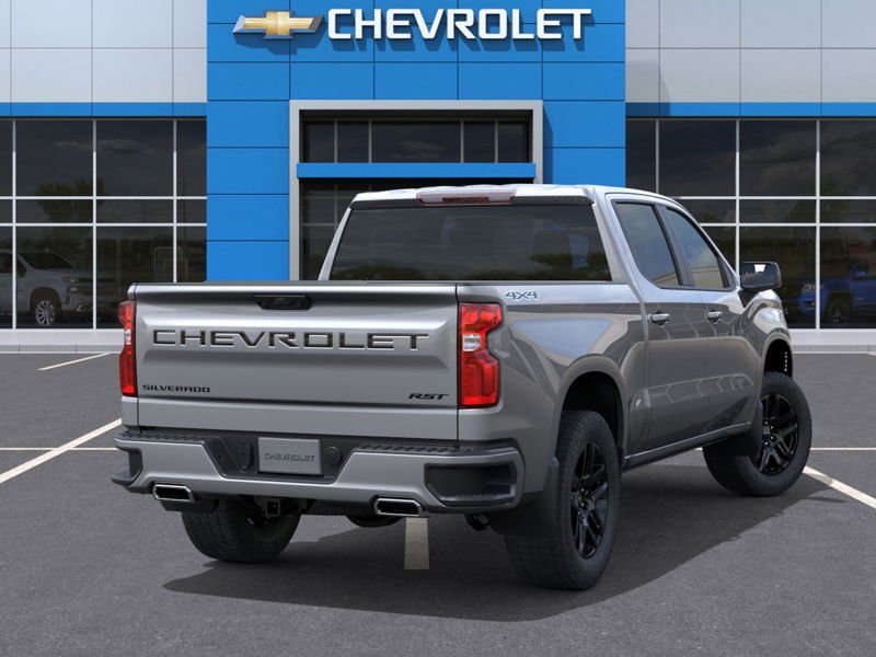 CHEVROLET Silverado 1500 K1500 SILVERADO CREW CAB RST S/BOX (1SP) 2026 GRIS STERLING METALLISE Rivière-du-Loup - photo #3