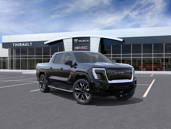 GMC Sierra EV Denali à cabine multiplace e4RM à autonomie prolongée 2025 Noir onyx