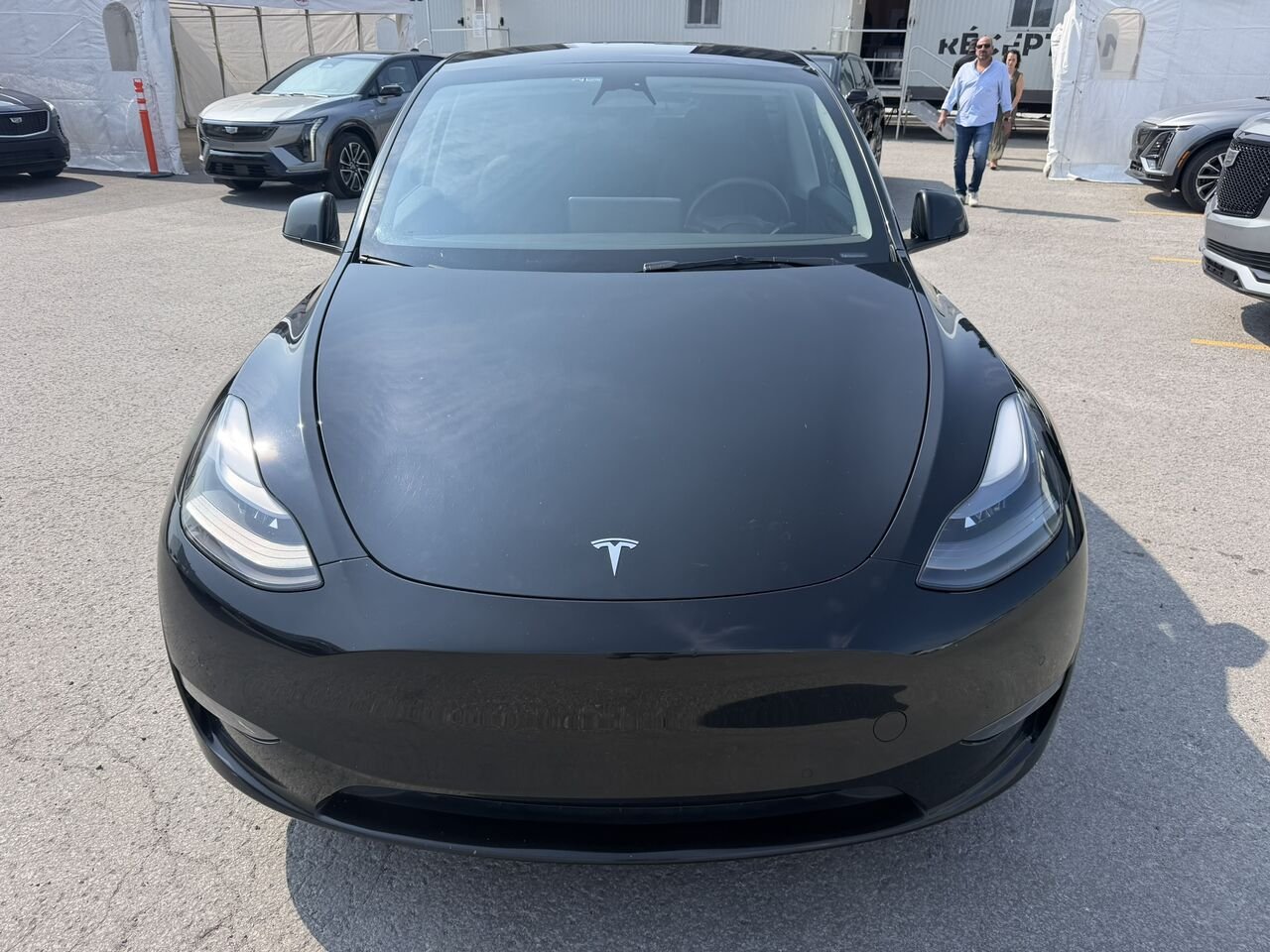 2022 Tesla Model Y LONG RANGE AWD Black Laval - photo #7