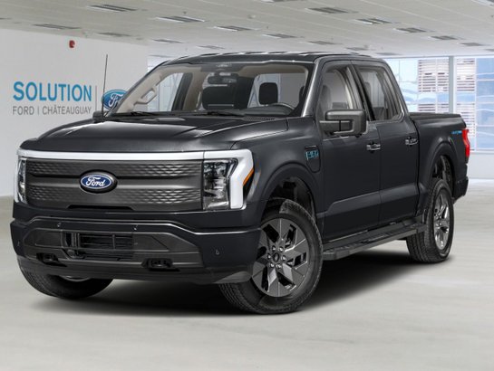 2025 Ford F-150 Lightning F-150 LIGHTNING Agate Black Metallic
