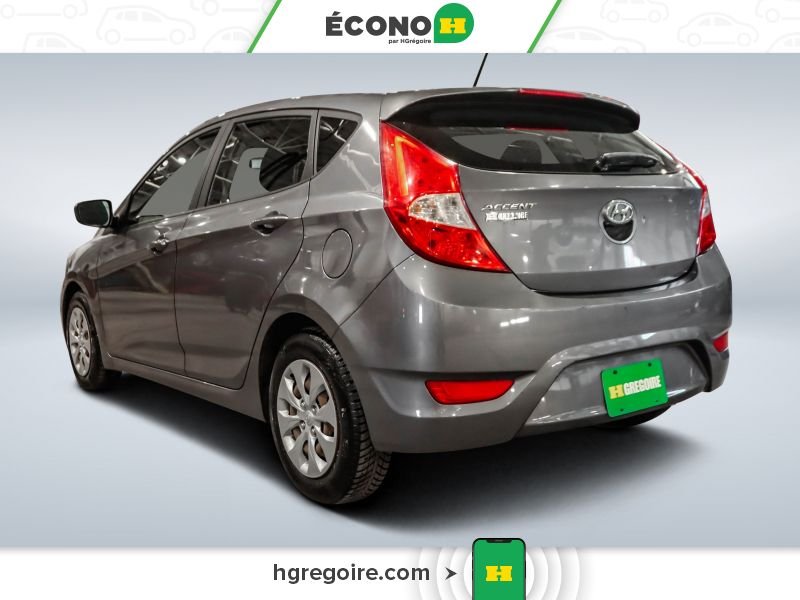 2015 Hyundai Accent Grey Blainville - photo #5