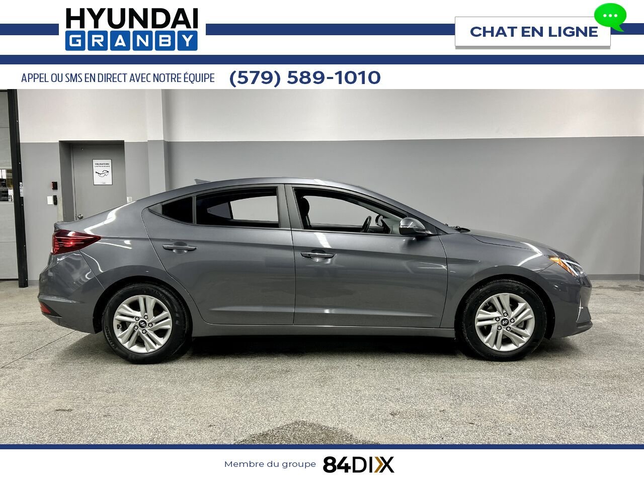 Hyundai Elantra 2020 Gris Granby - photo #8
