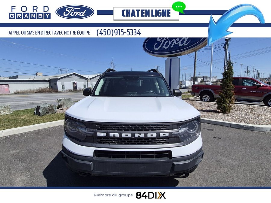 Ford Bronco Sport Badlands 4x4 2.0L 2021 Blanc