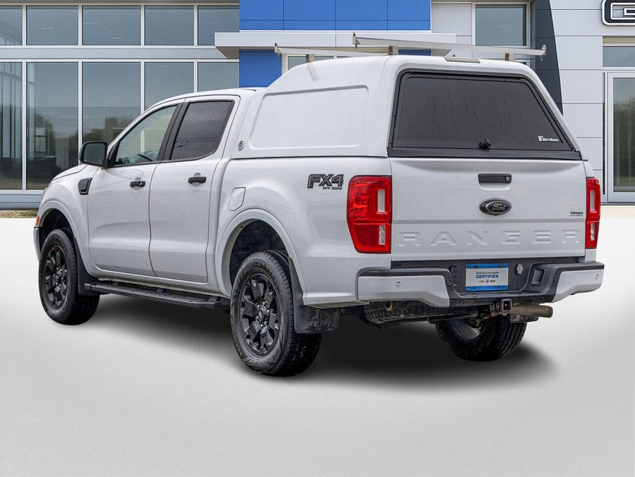 Ford Ranger XLT cabine SuperCrew 4RM caisse de 5 pi 2021 Blanc