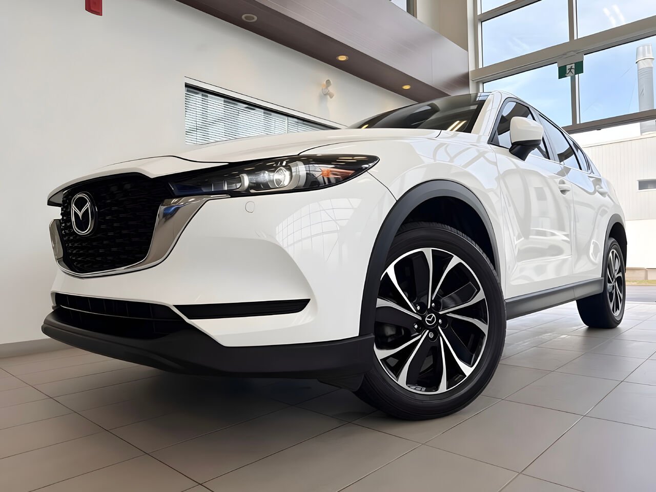 MAZDA CX-5 2025 Blanc rhodium métallisé Notre-Dame-des-Prairies - photo #5