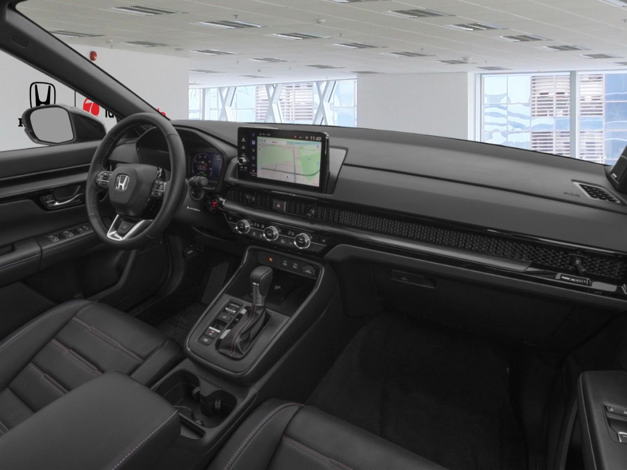 2026 HONDA CR-V Hybrid Crystal Black Pearl Mississauga - photo #7