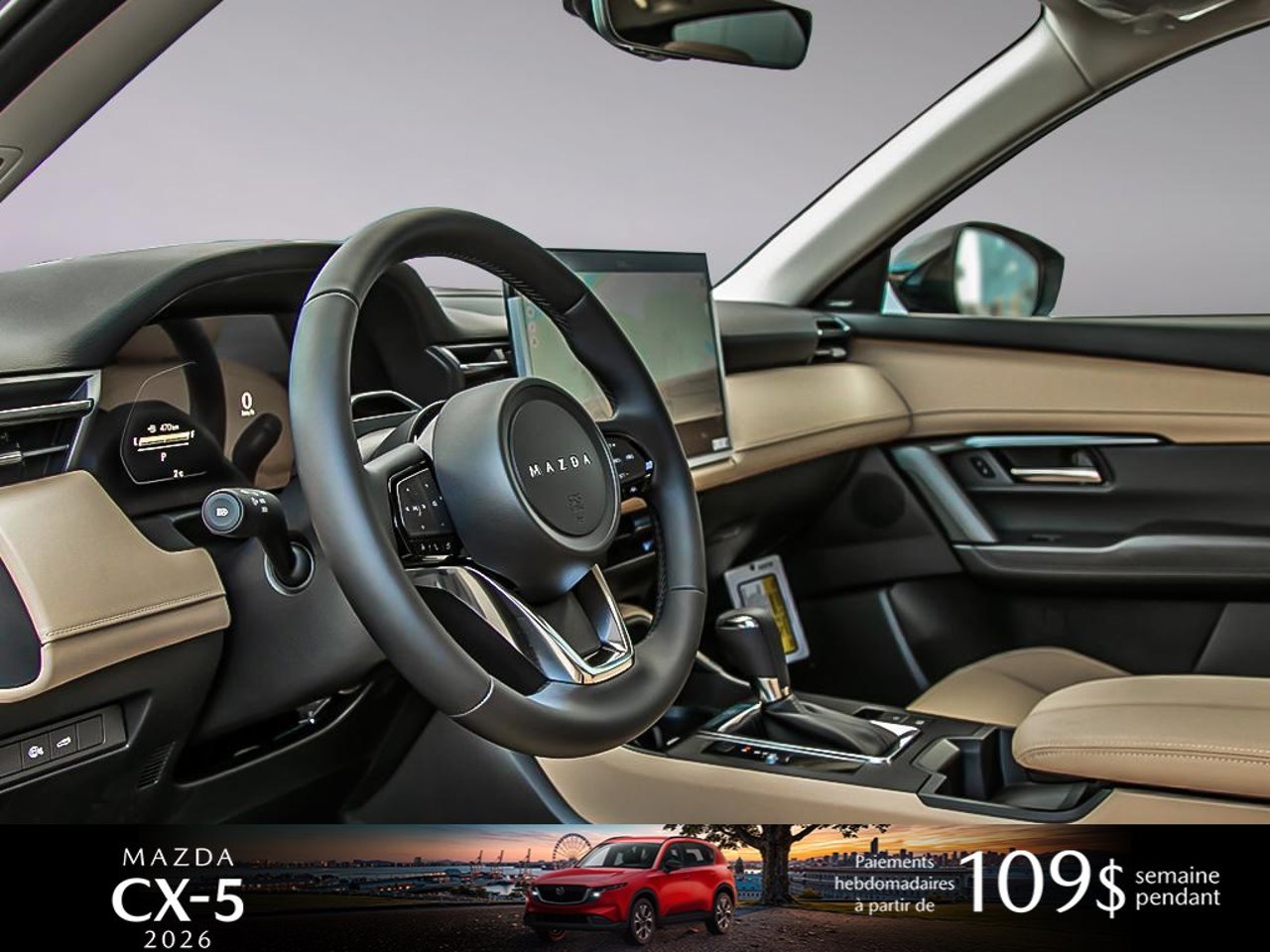 Mazda CX-5 JM3KMCHA2T0147427 2026 Gris mécanique métallisé Mirabel - photo #11