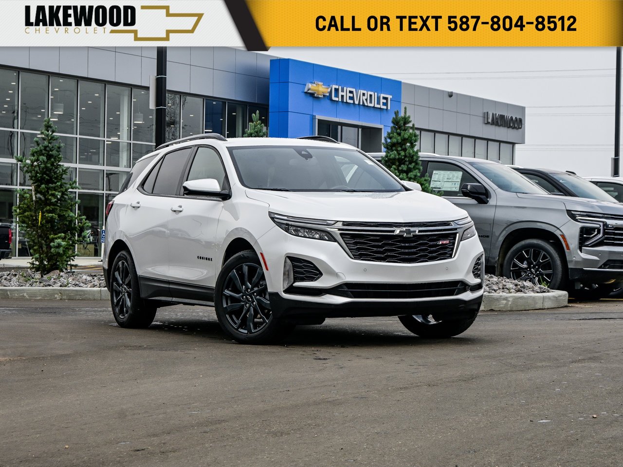2023 Chevrolet Equinox AWD 4dr RS White Sherwood Park - photo #0